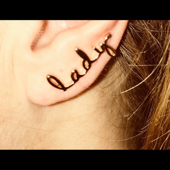 💕3/18/18 HP 💕 NWT Rose Gold Ear Climber - Picture 6 of 6